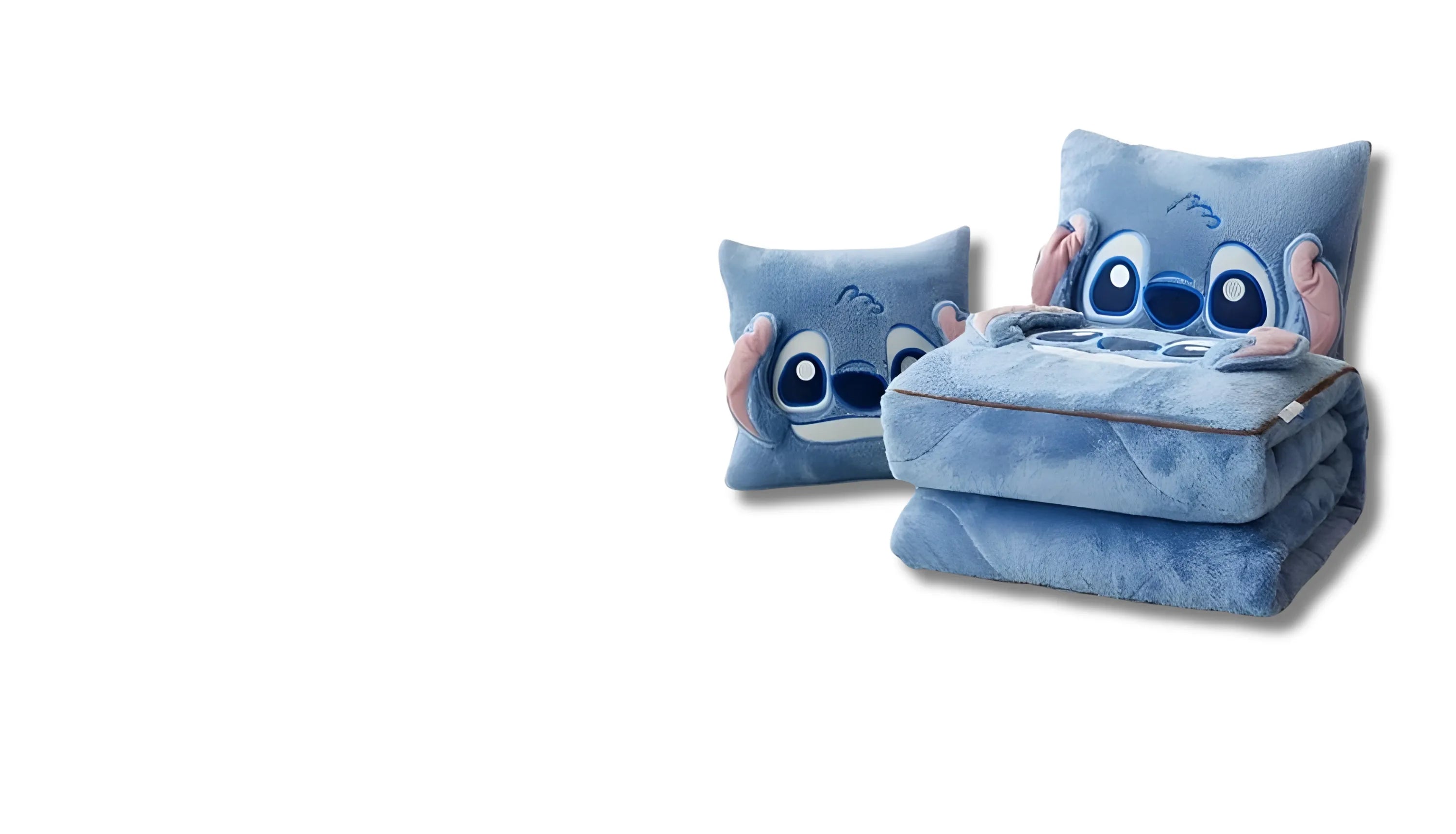 2-in-1 pillow blanket!