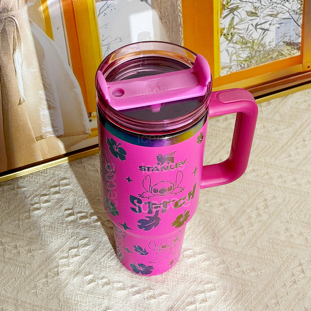 40oz Insulated Stainless Steel Tumbler with Handle