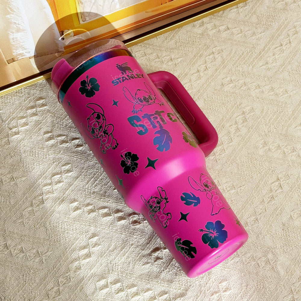 40oz Insulated Stainless Steel Tumbler with Handle