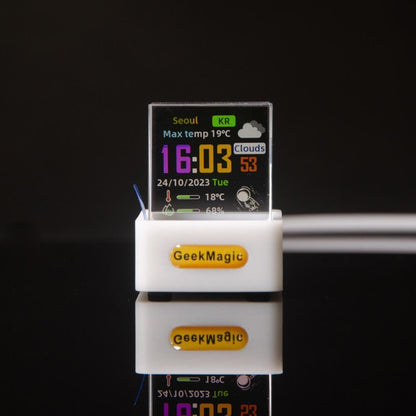 GeekMagic Mini 3D Hologram Cube Display