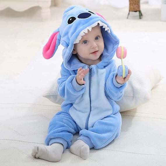 Snuggly Hooded Romper: Cozy Infant Sleepsuit