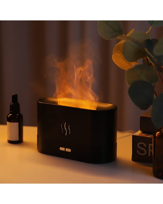 Flame Fire Humidifier Aromatherapy Diffuser