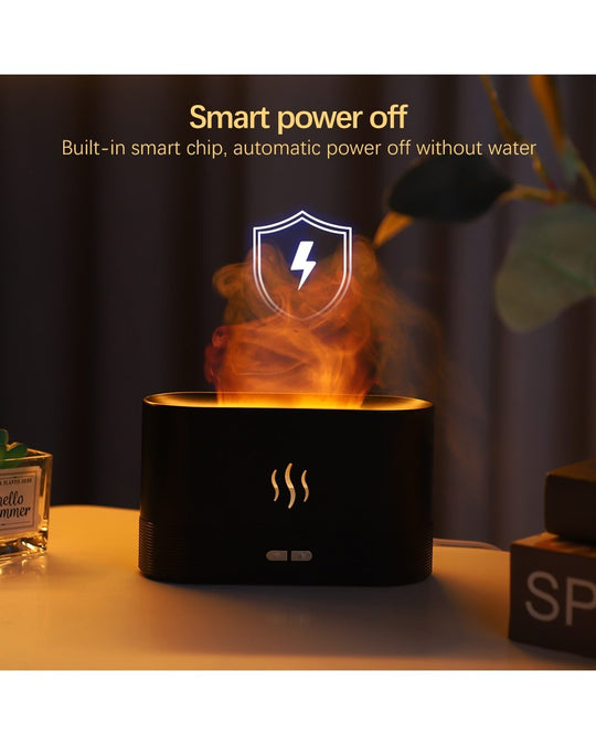 Flame Fire Humidifier Aromatherapy Diffuser