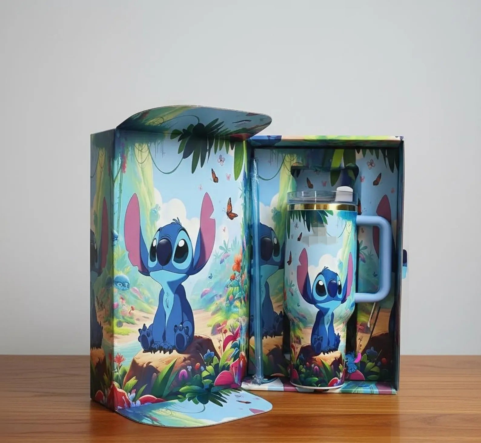 40oz Insulated Tumbler with Handle - Limited Edition Thermos Cup