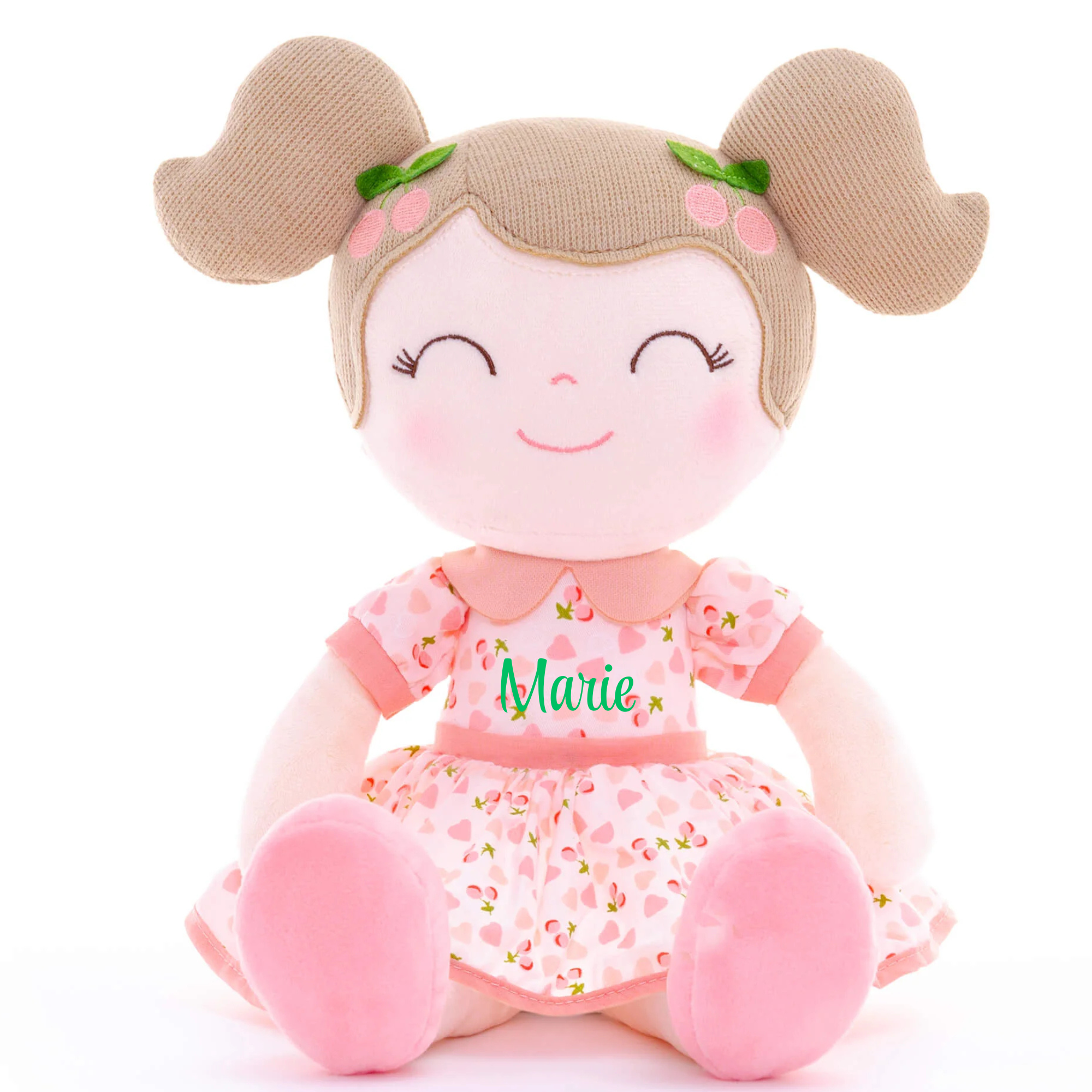 Baby Girl Heartbeat Doll Pink