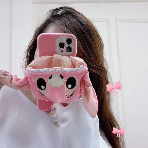 Cute Fluffy Hat Case