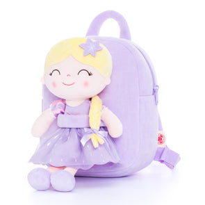 Baby Girl Movie Character Backpack with Doll