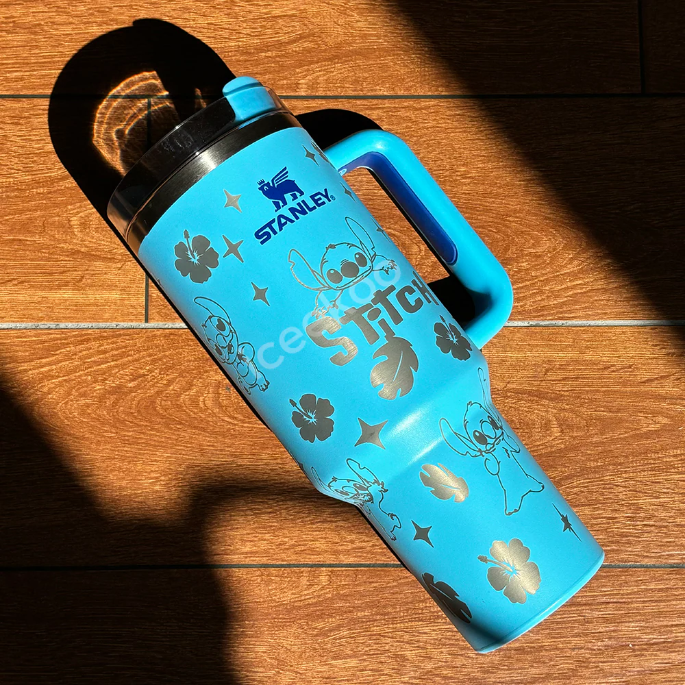 40oz Insulated Stainless Steel Tumbler with Handle