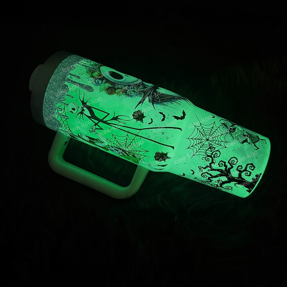 Spooky Romance 40oz Insulated Tumbler - Limited Edition Halloween Collection