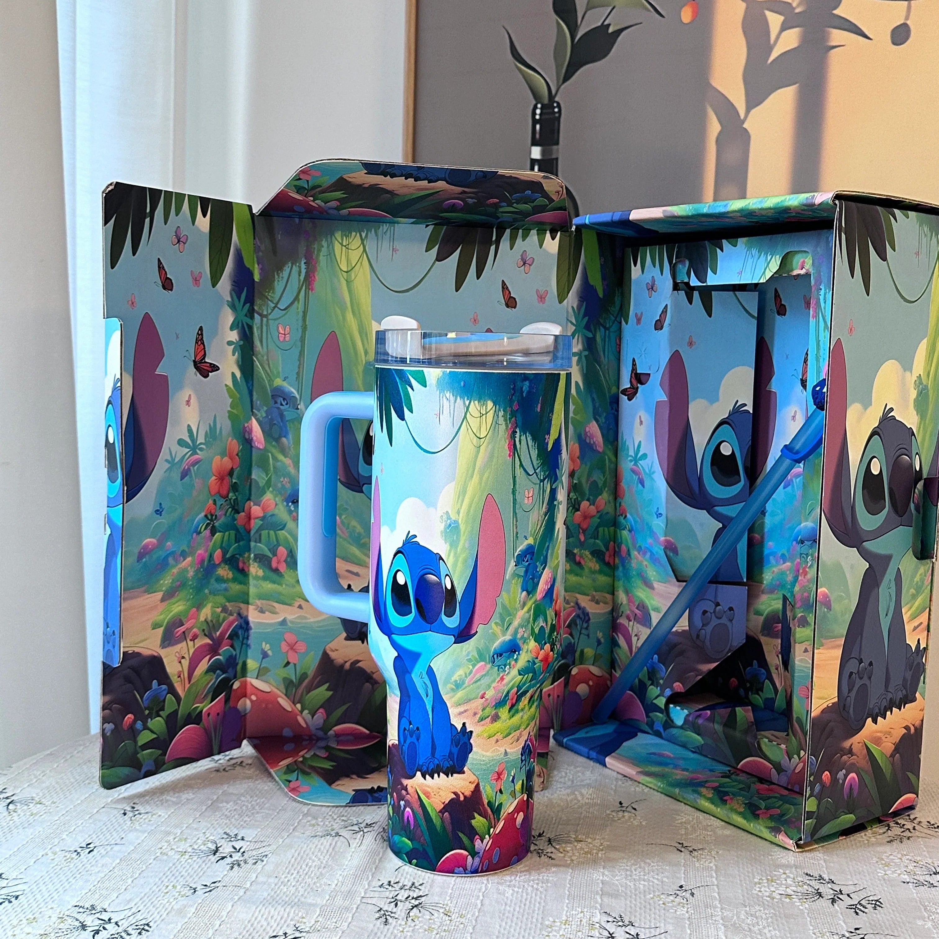 40oz Insulated Tumbler with Handle - Limited Edition Thermos Cup