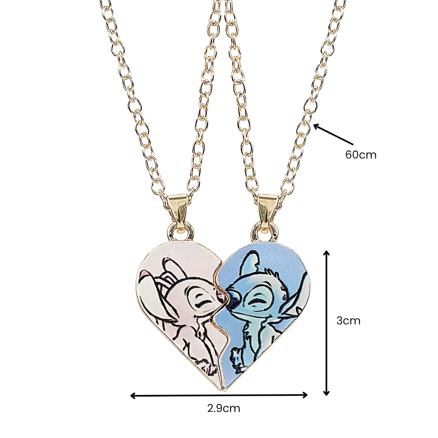 Matching Necklaces from LUVARIA - Couple Necklace